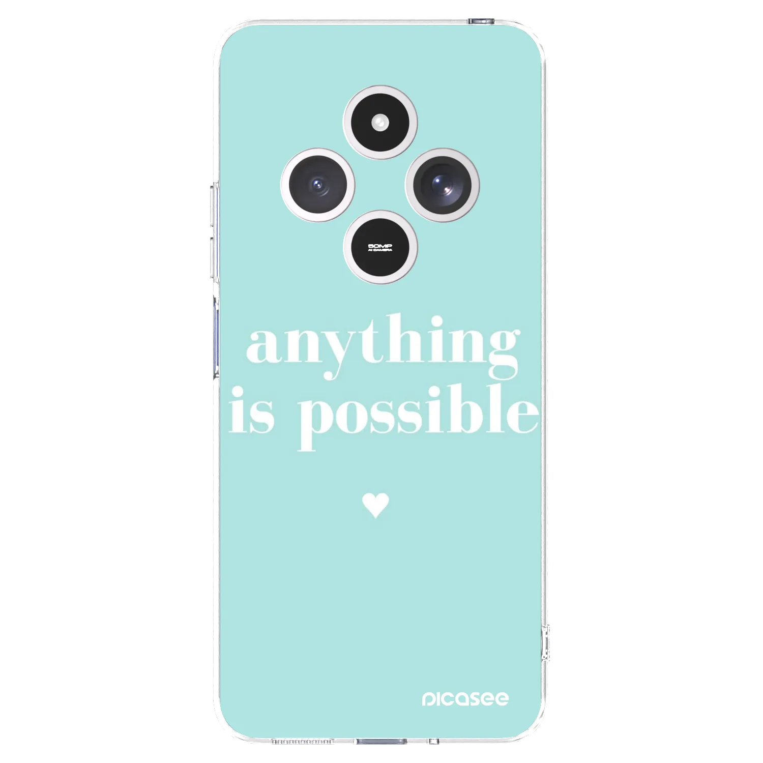 Picasee átlátszó szilikon tok az alábbi mobiltelefonokra Xiaomi Redmi 14C - Anything is possible