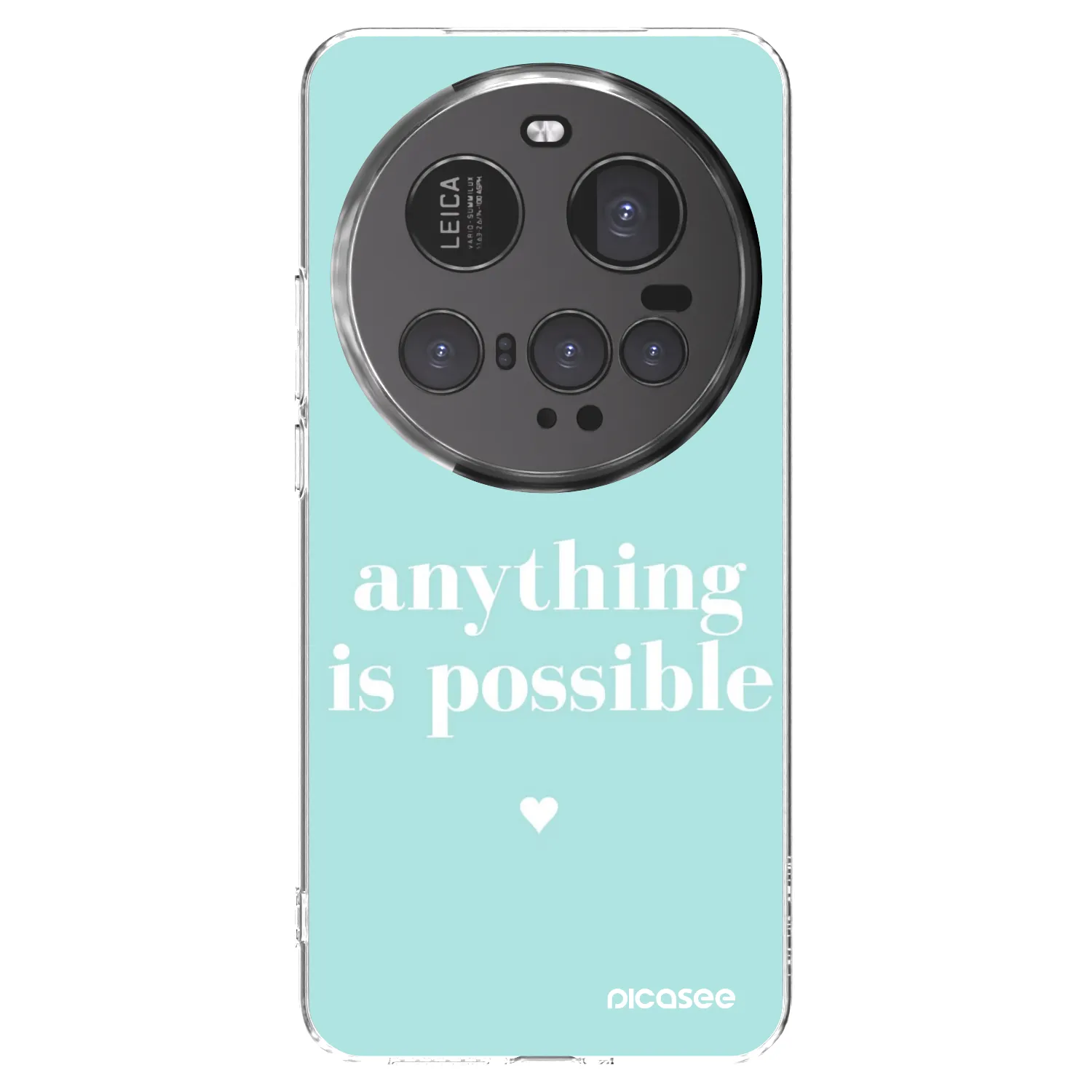 Picasee átlátszó szilikon tok az alábbi mobiltelefonokra Xiaomi 15 Ultra - Anything is possible