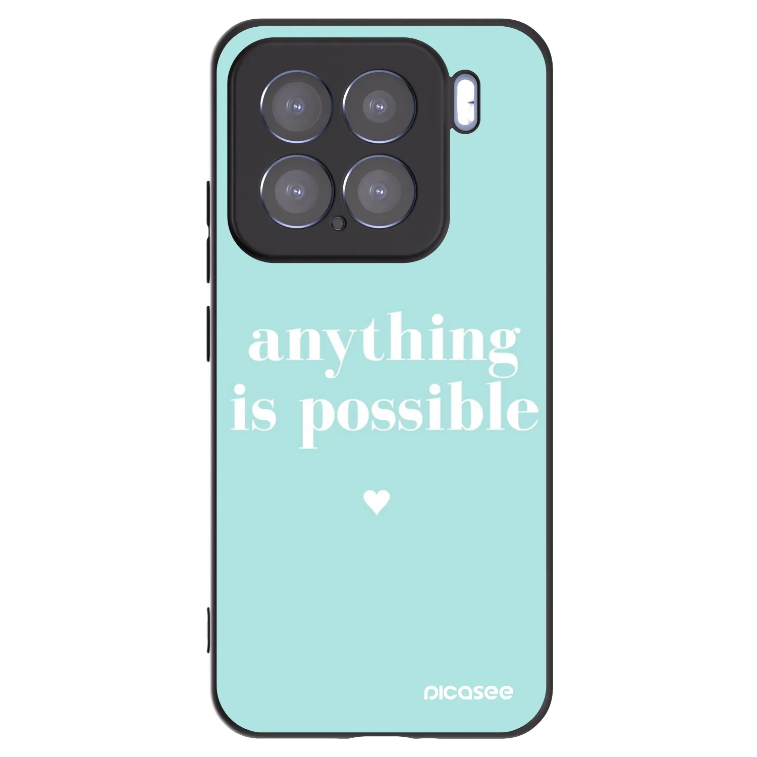 Picasee fekete szilikon tok az alábbi mobiltelefonokra Xiaomi 15 - Anything is possible