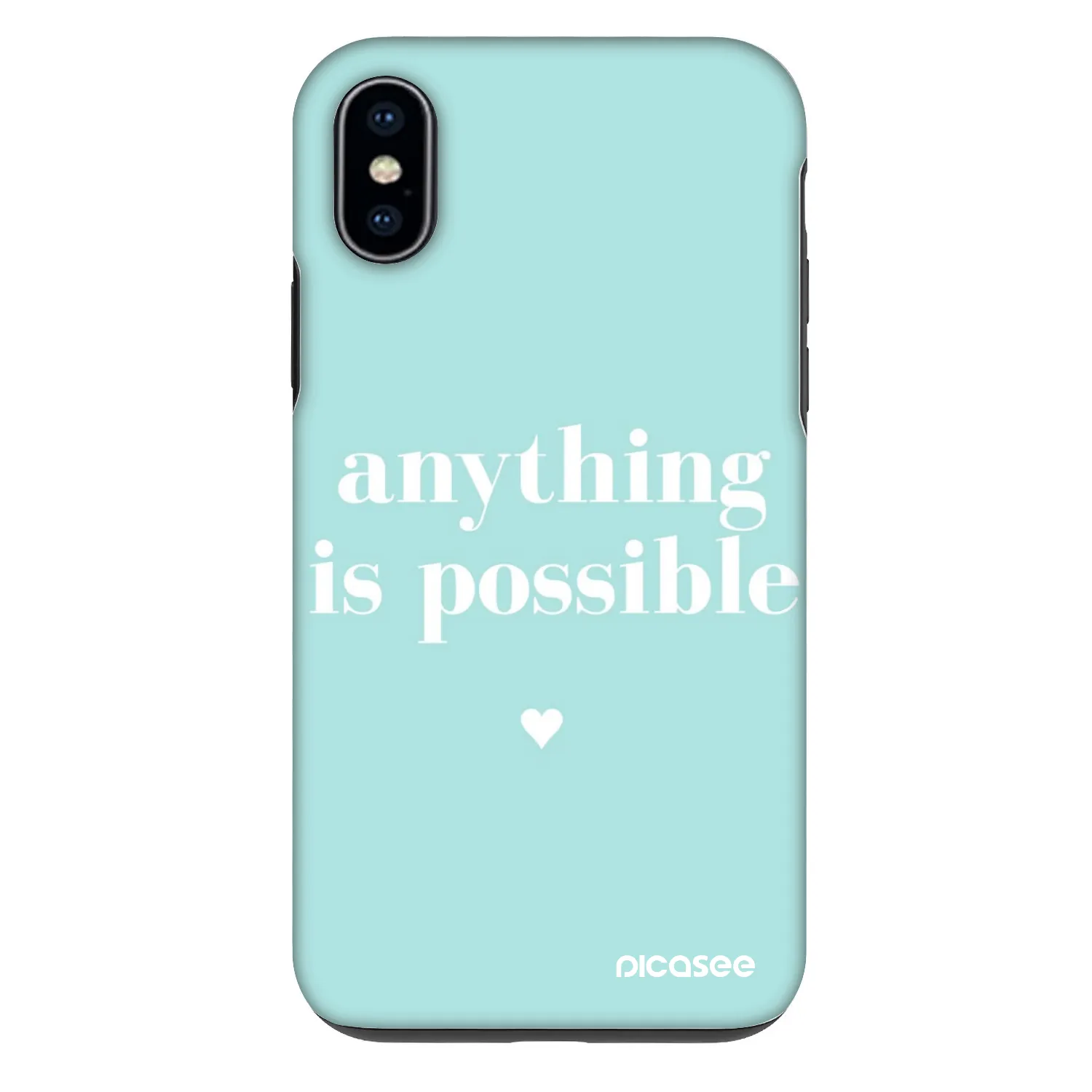 Picasee Fashion Case Apple iPhone X/XS - Anything is possible