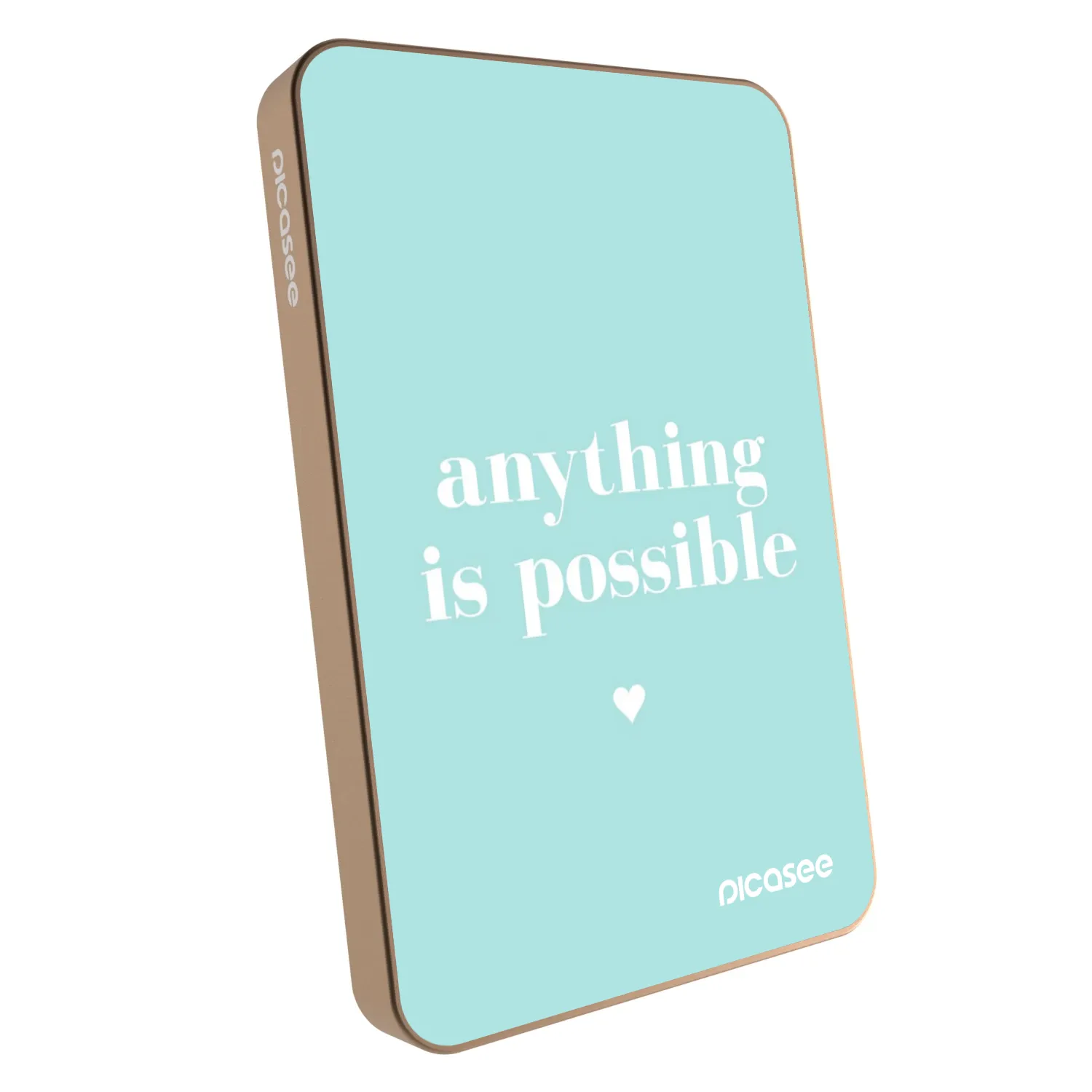 Picasee Powerbank MagSafe 5 000 mAh Aranysárga - Anything is possible