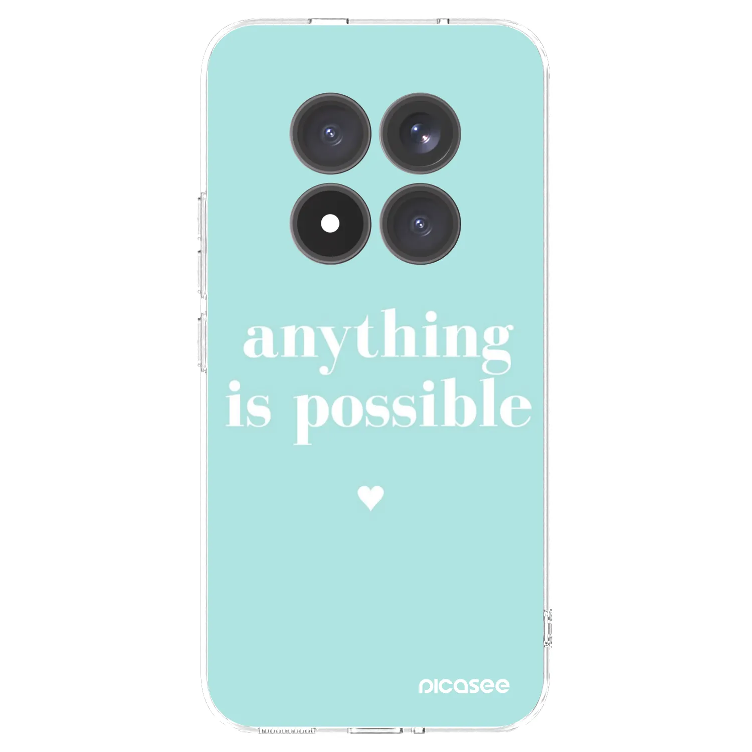 Picasee átlátszó szilikon tok az alábbi mobiltelefonokra Xiaomi Redmi Note 15 Pro+ - Anything is possible