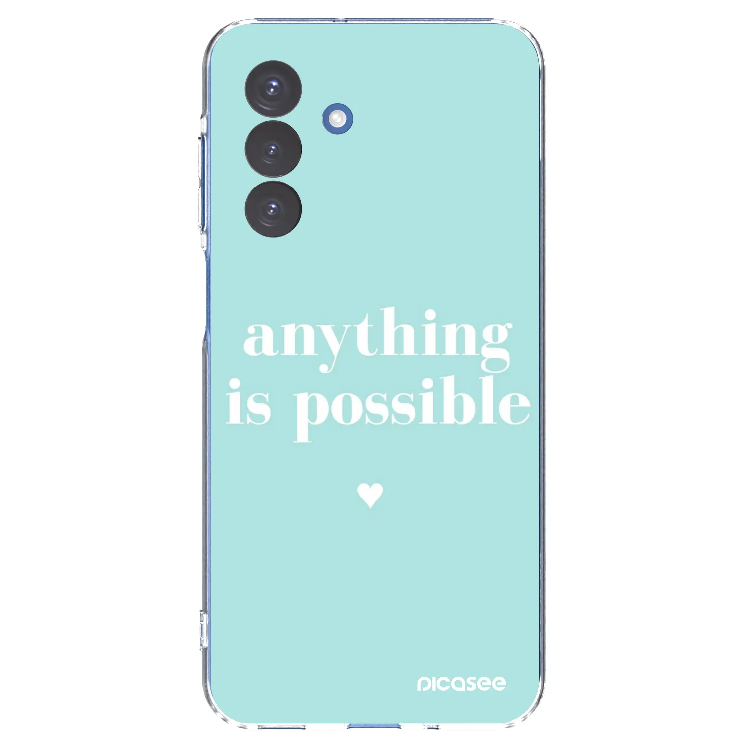 Picasee átlátszó szilikon tok az alábbi mobiltelefonokra Samsung Galaxy A17 5G - Anything is possible