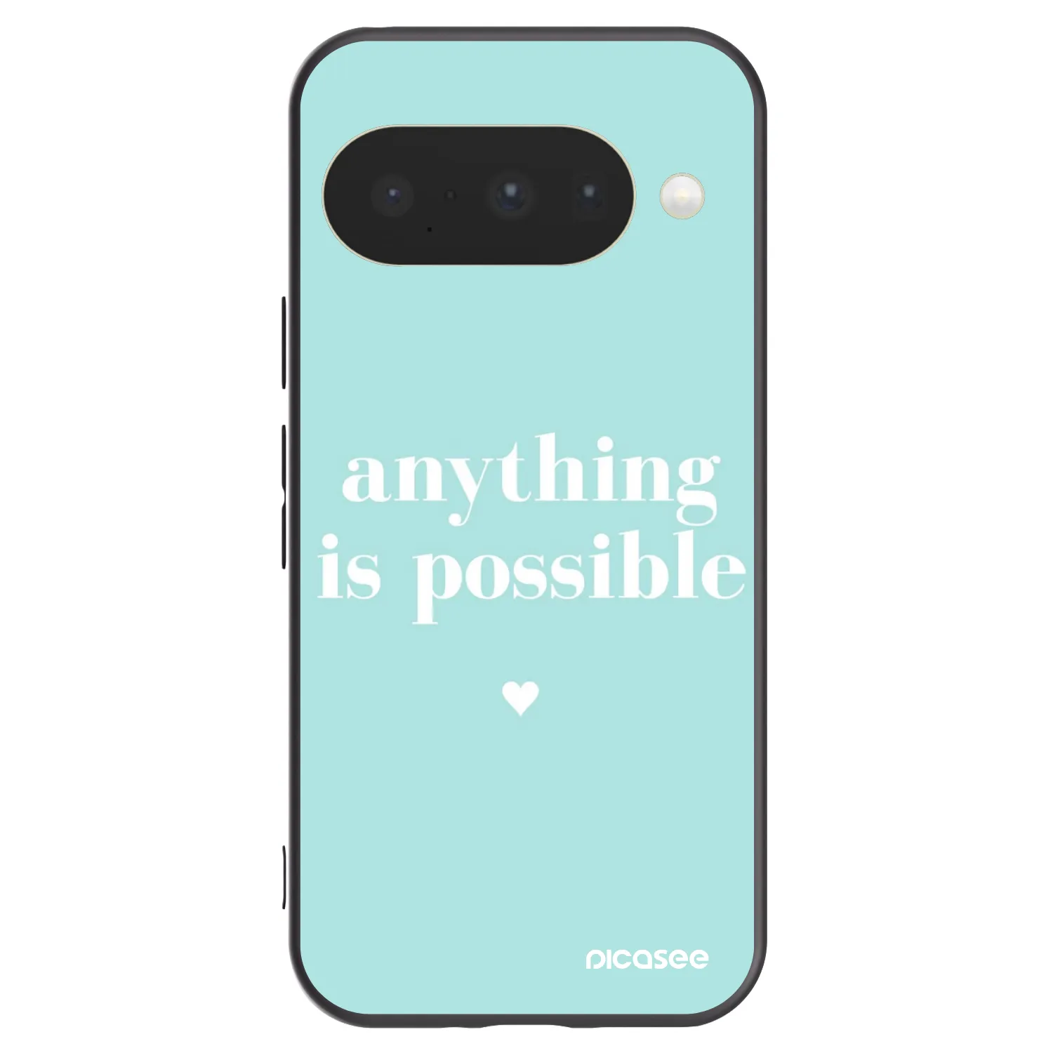 Picasee fekete szilikon tok az alábbi mobiltelefonokra Google Pixel 10 - Anything is possible