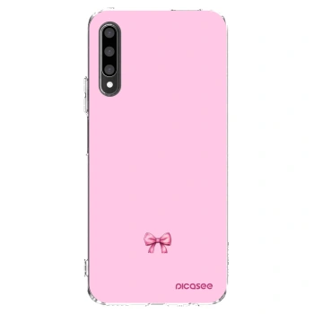 Picasee átlátszó szilikon tok az alábbi mobiltelefonokra Honor 9X Pro - Blush bow