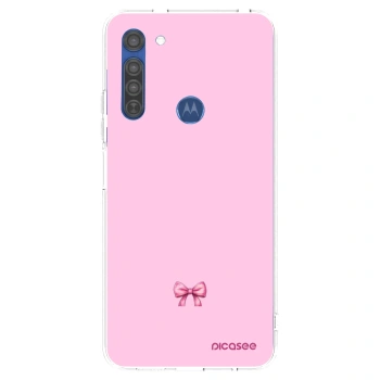 Tok az alábbi mobiltelefonokra Motorola Moto G8 - Blush bow