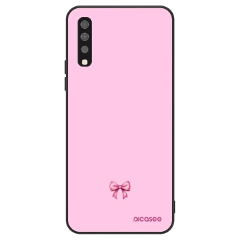 Szilikon tok erre a típusra Samsung Galaxy A70 A705F - Blush bow