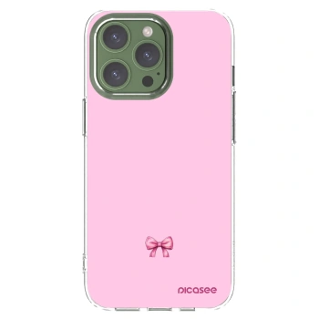 Picasee átlátszó szilikon tok az alábbi mobiltelefonokra Apple iPhone 13 Pro - Blush bow