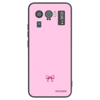Picasee fekete szilikon tok az alábbi mobiltelefonokra Xiaomi Mi 11 Ultra - Blush bow