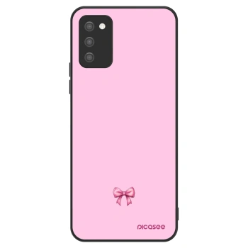 Szilikon tok erre a típusra Samsung Galaxy A02s A025G - Blush bow