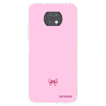 Picasee átlátszó szilikon tok az alábbi mobiltelefonokra Xiaomi Redmi Note 9T - Blush bow
