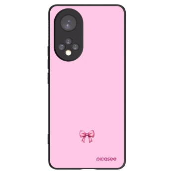 Picasee fekete szilikon tok az alábbi mobiltelefonokra Honor 50 5G - Blush bow