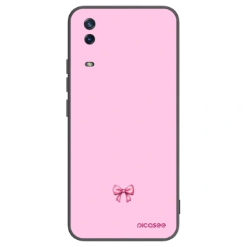 Picasee fekete szilikon tok az alábbi mobiltelefonokra Vivo Y11s - Blush bow
