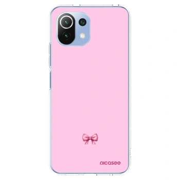 Picasee átlátszó szilikon tok az alábbi mobiltelefonokra Xiaomi 11 Lite 5G NE - Blush bow