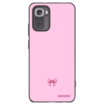 Picasee fekete szilikon tok az alábbi mobiltelefonokra Xiaomi Redmi Note 11S 4G - Blush bow
