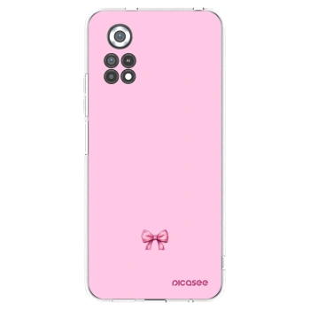 Picasee átlátszó szilikon tok az alábbi mobiltelefonokra Xiaomi Poco X4 Pro 5G - Blush bow