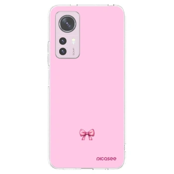 Picasee átlátszó szilikon tok az alábbi mobiltelefonokra Xiaomi 12 - Blush bow