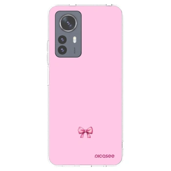 Picasee átlátszó szilikon tok az alábbi mobiltelefonokra Xiaomi 12 Pro - Blush bow