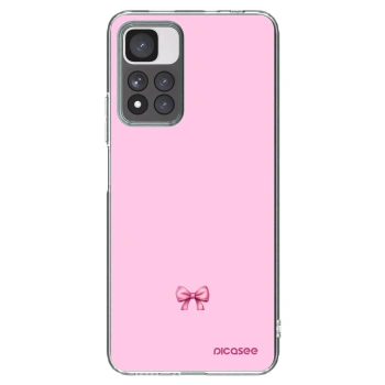 Picasee átlátszó szilikon tok az alábbi mobiltelefonokra Xiaomi Redmi Note 11 Pro+ 5G - Blush bow