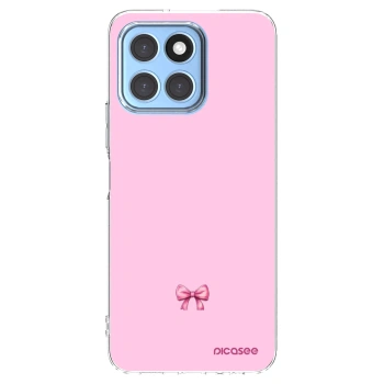 Picasee átlátszó szilikon tok az alábbi mobiltelefonokra Honor X8 5G - Blush bow