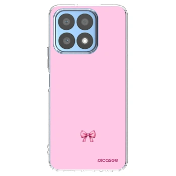 Picasee átlátszó szilikon tok az alábbi mobiltelefonokra Honor X8a - Blush bow