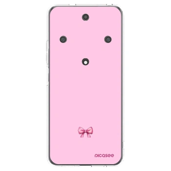 Picasee átlátszó szilikon tok az alábbi mobiltelefonokra Honor Magic5 Lite 5G - Blush bow