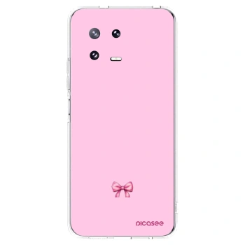 Picasee átlátszó szilikon tok az alábbi mobiltelefonokra Xiaomi 13 Pro - Blush bow