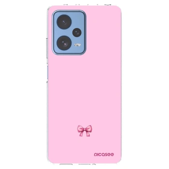 Picasee átlátszó szilikon tok az alábbi mobiltelefonokra Xiaomi Redmi Note 12 Pro 5G - Blush bow