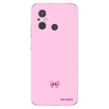Picasee átlátszó szilikon tok az alábbi mobiltelefonokra Xiaomi Redmi 12C - Blush bow