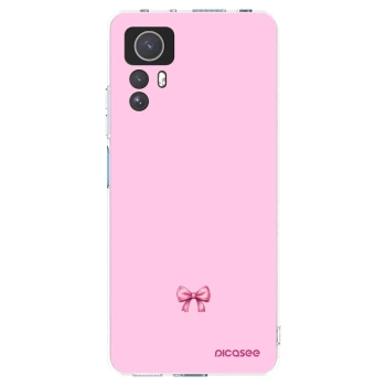 Picasee átlátszó szilikon tok az alábbi mobiltelefonokra Xiaomi Redmi Note 12S - Blush bow