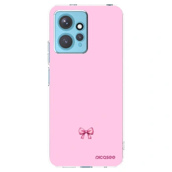 Picasee átlátszó szilikon tok az alábbi mobiltelefonokra Xiaomi Redmi Note 12 4G - Blush bow