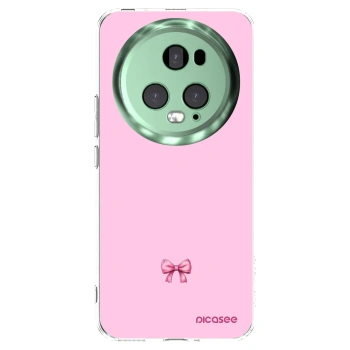 Picasee átlátszó szilikon tok az alábbi mobiltelefonokra Honor Magic5 Pro - Blush bow