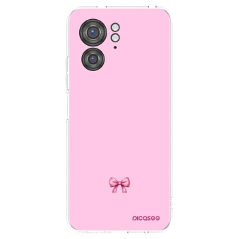 Picasee átlátszó szilikon tok az alábbi mobiltelefonokra Motorola Edge 40 - Blush bow
