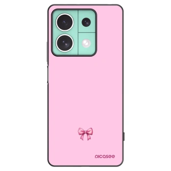 Picasee fekete szilikon tok az alábbi mobiltelefonokra Xiaomi Redmi Note 13 5G - Blush bow