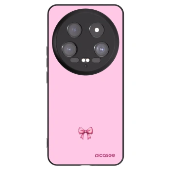Picasee fekete szilikon tok az alábbi mobiltelefonokra Xiaomi 14 Ultra - Blush bow