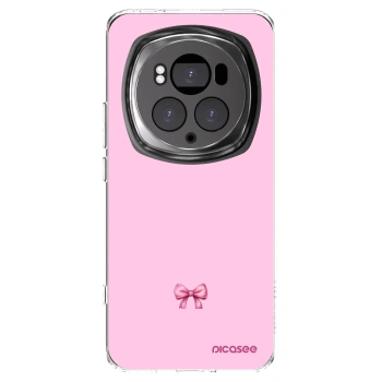 Picasee átlátszó szilikon tok az alábbi mobiltelefonokra Honor Magic6 Pro - Blush bow