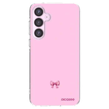 Picasee átlátszó szilikon tok az alábbi mobiltelefonokra Samsung Galaxy A55 5G A556B - Blush bow