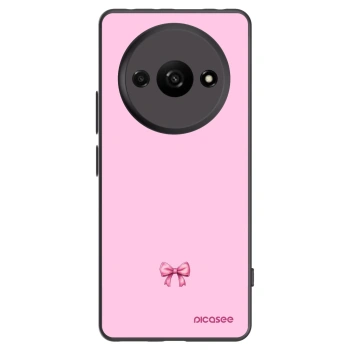 Picasee fekete szilikon tok az alábbi mobiltelefonokra Xiaomi Redmi A3 - Blush bow