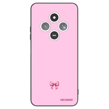 Picasee fekete szilikon tok az alábbi mobiltelefonokra Xiaomi Redmi 14C - Blush bow