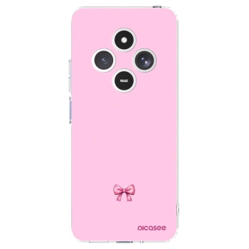 Picasee átlátszó szilikon tok az alábbi mobiltelefonokra Xiaomi Redmi 14C - Blush bow