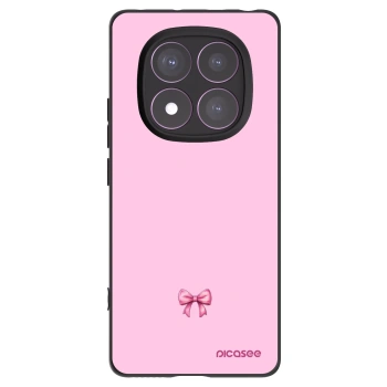 Picasee fekete szilikon tok az alábbi mobiltelefonokra Xiaomi Redmi Note 14 Pro 4G - Blush bow