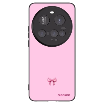 Picasee fekete szilikon tok az alábbi mobiltelefonokra Xiaomi 15 Ultra - Blush bow