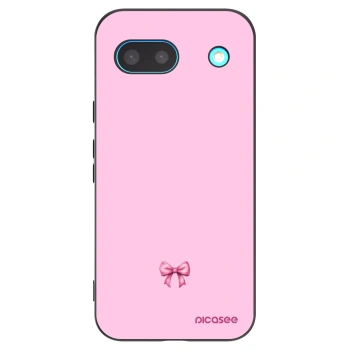Picasee fekete szilikon tok az alábbi mobiltelefonokra Google Pixel 8 - Blush bow