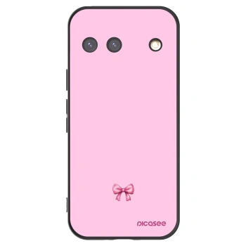 Picasee fekete szilikon tok az alábbi mobiltelefonokra Google Pixel 9 - Blush bow