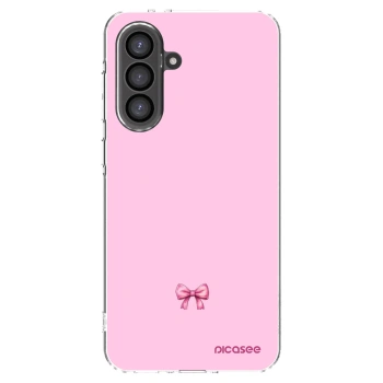 Picasee átlátszó szilikon tok az alábbi mobiltelefonokra Samsung Galaxy A36 5G - Blush bow