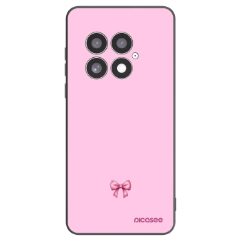 Picasee fekete szilikon tok az alábbi mobiltelefonokra OnePlus 13 5G - Blush bow