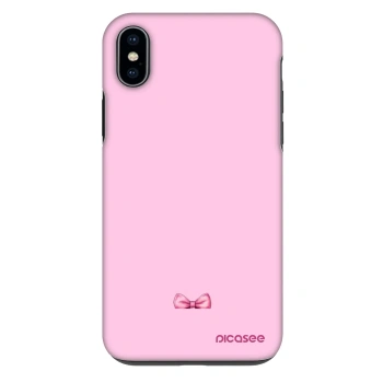 Szilikon tok erre a típusra Apple iPhone XS Max - Blush bow