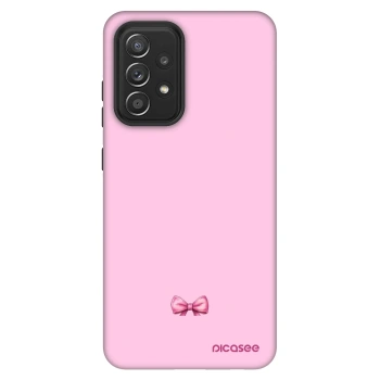 Szilikon tok erre a típusra Samsung Galaxy A52 5G A525F - Blush bow