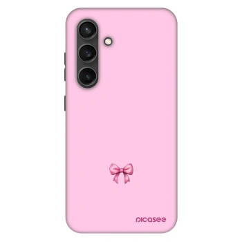 Szilikon tok erre a típusra Samsung Galaxy S24 S921B 5G - Blush bow