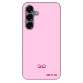 Szilikon tok erre a típusra Samsung Galaxy S25+ 5G - Blush bow